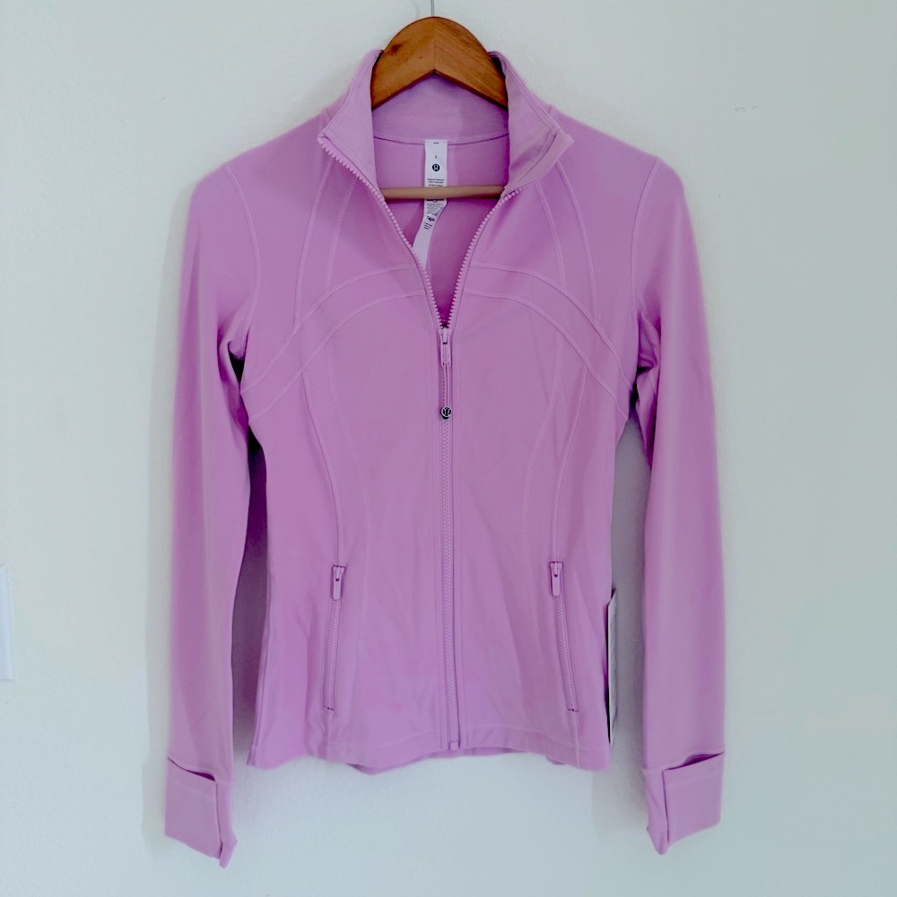 Lululemon Vita Pink Athletic Define Jacket Nulu